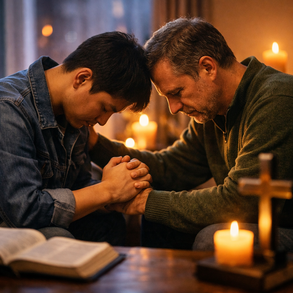사람은 대화로만 세워지지 않습니다